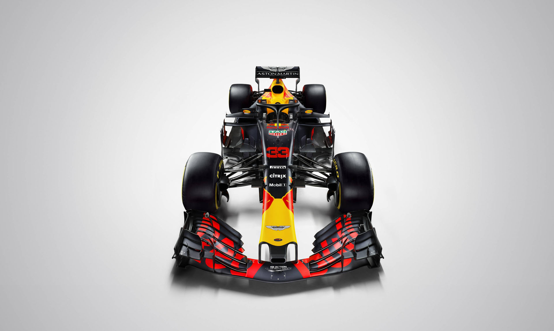 RB14 (#33) Red Bull’s New RB14 Dons Its Official Race Livery | Video