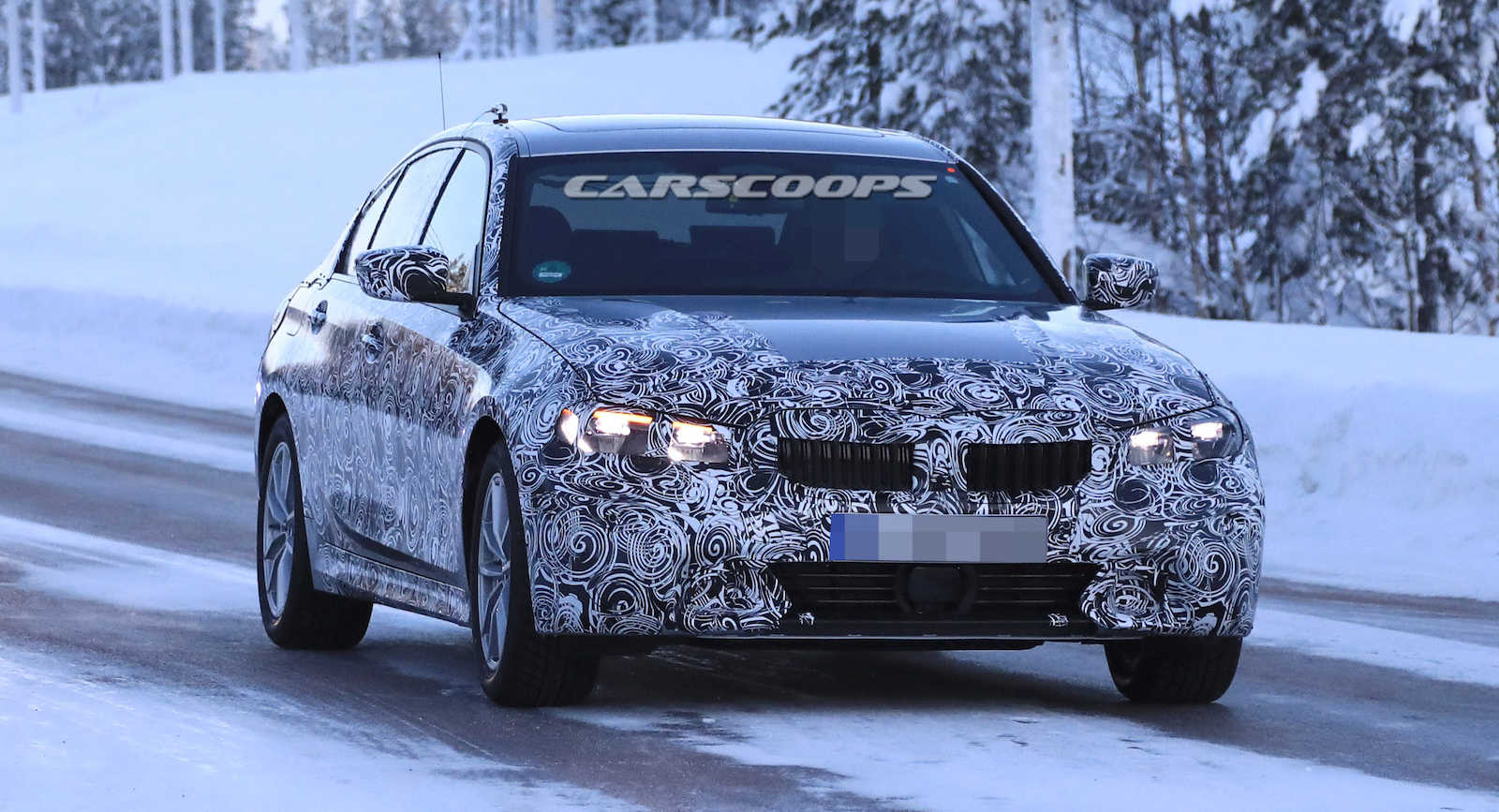 2019 BMW 3-Series Spy Shot 2019 BMW 3-Series Spy Photos Reveal A Mini 5-Series