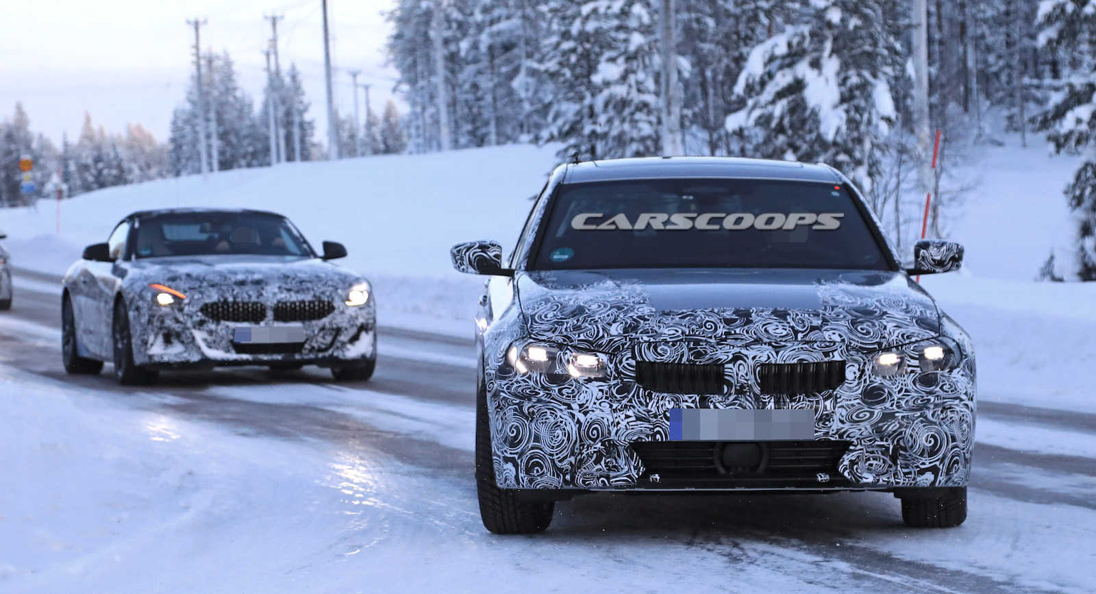 2019 BMW 3-Series Spy Shot 2019 BMW 3-Series Spy Photos Reveal A Mini 5-Series