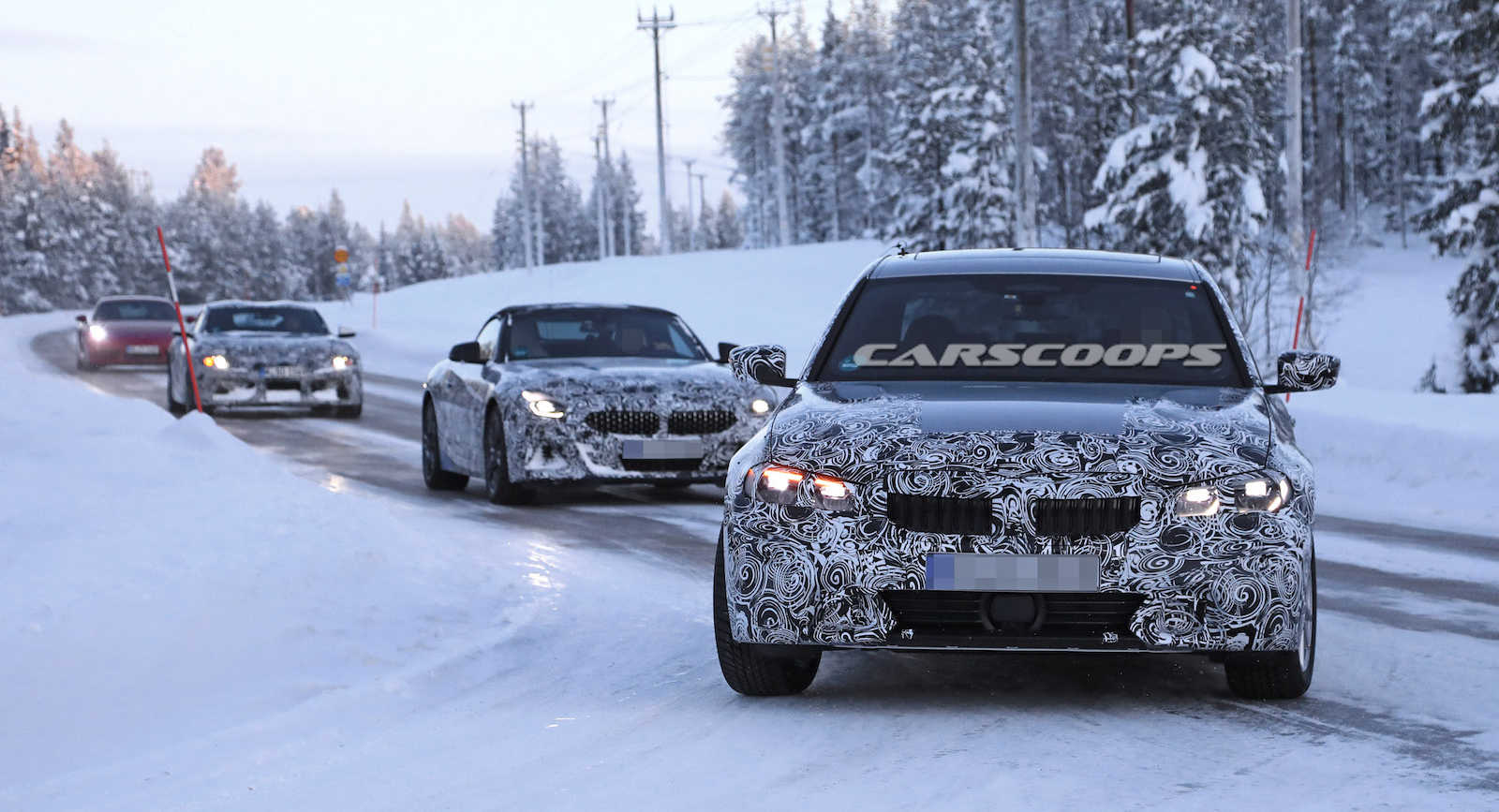 2019 BMW 3-Series Spy Shot 2019 BMW 3-Series Spy Photos Reveal A Mini 5-Series