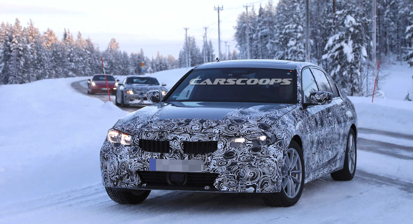 2019 BMW 3-Series Spy Shot 2019 BMW 3-Series Spy Photos Reveal A Mini 5-Series