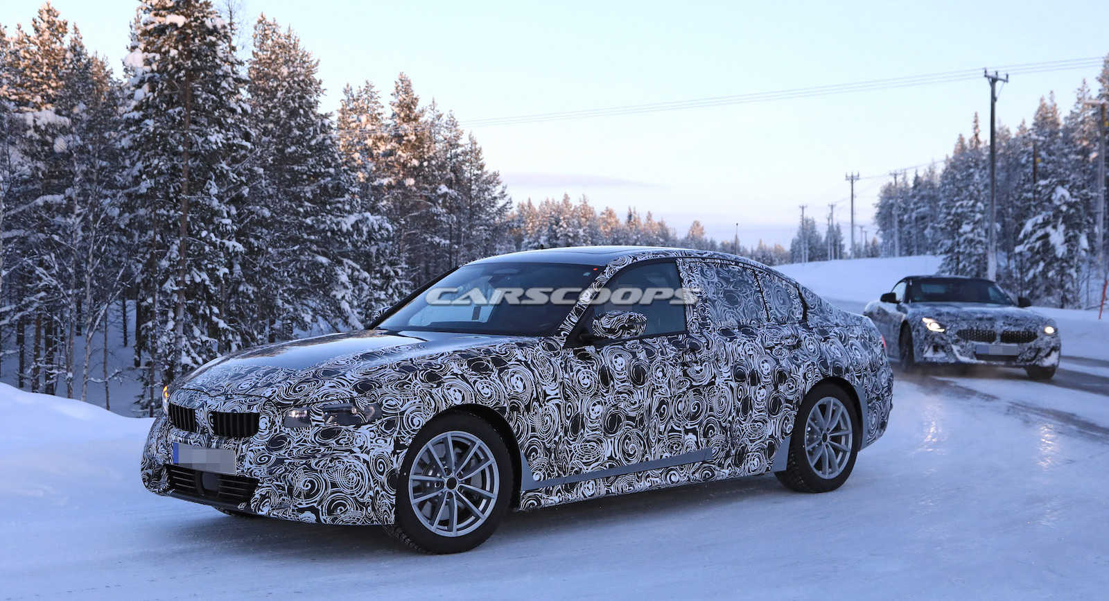 2019 BMW 3-Series Spy Shot 2019 BMW 3-Series Spy Photos Reveal A Mini 5-Series