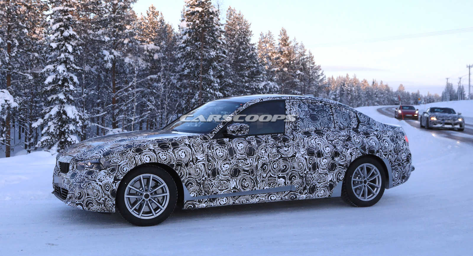 2019 BMW 3-Series Spy Shot 2019 BMW 3-Series Spy Photos Reveal A Mini 5-Series