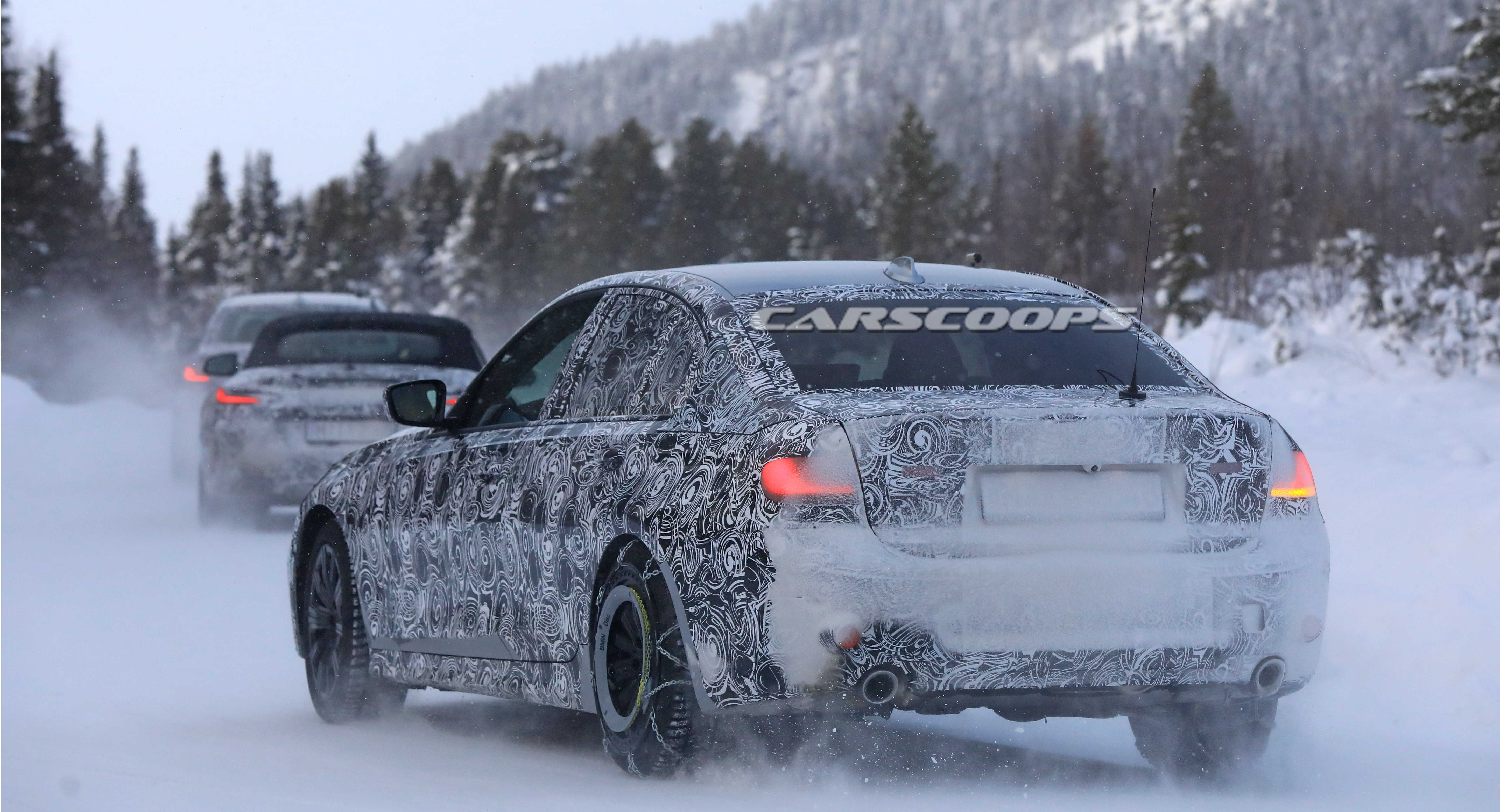 2019 BMW 3-Series Spy Shot 2019 BMW 3-Series Spy Photos Reveal A Mini 5-Series