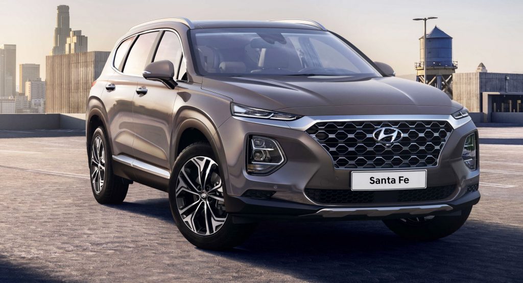 2019 Hyundai Santa Fe Surfaces In Korea With Kona Looks (Updated)