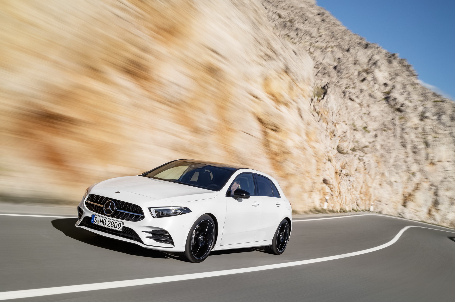2019-Mercedes-Benz-A-Class-Hatch-09 2019 Mercedes A-Class Grows Up, Gets More Stylish And A Lot Smarter (Live Images)