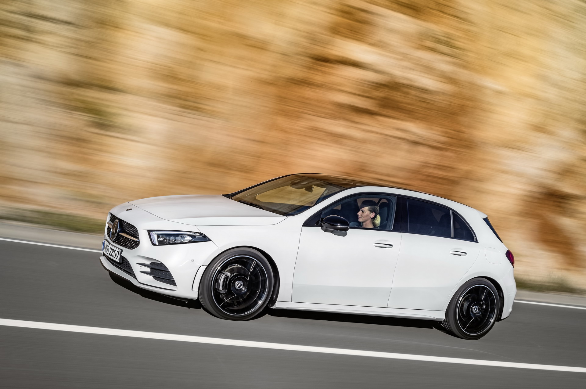 2019-Mercedes-Benz-A-Class-Hatch-11 2019 Mercedes A-Class Grows Up, Gets More Stylish And A Lot Smarter (Live Images)