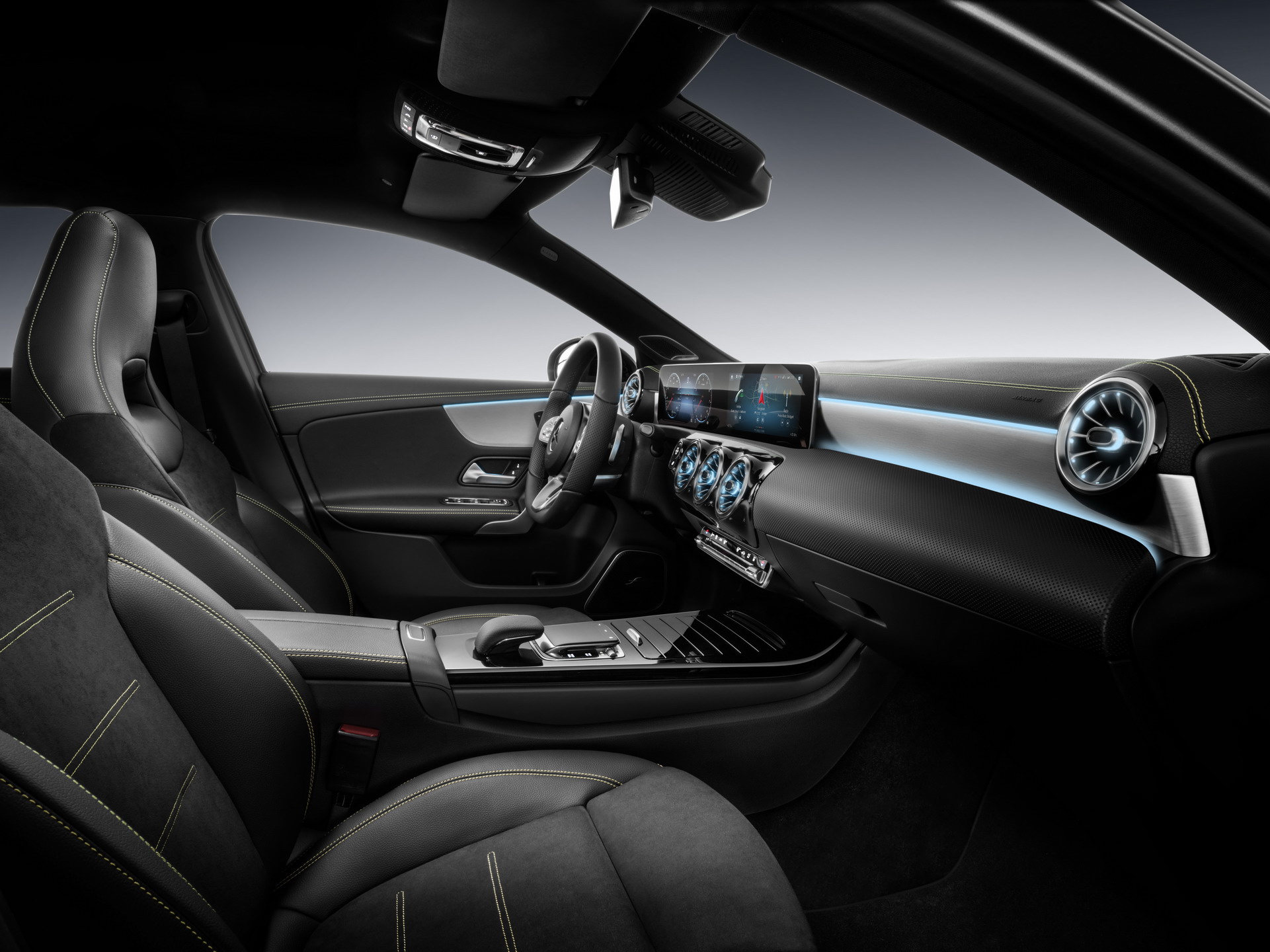 2019-Mercedes-Benz-A-Class-Hatch-65 2019 Mercedes A-Class Grows Up, Gets More Stylish And A Lot Smarter (Live Images)