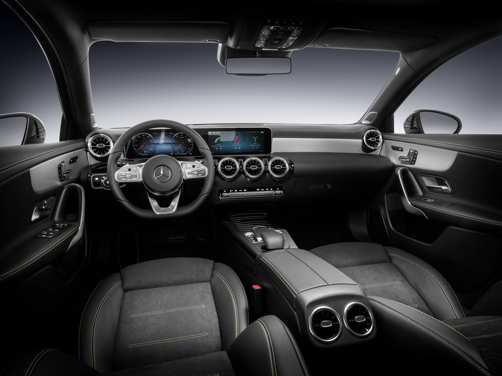 2019-Mercedes-Benz-A-Class-Hatch-68 2019 Mercedes A-Class Grows Up, Gets More Stylish And A Lot Smarter (Live Images)