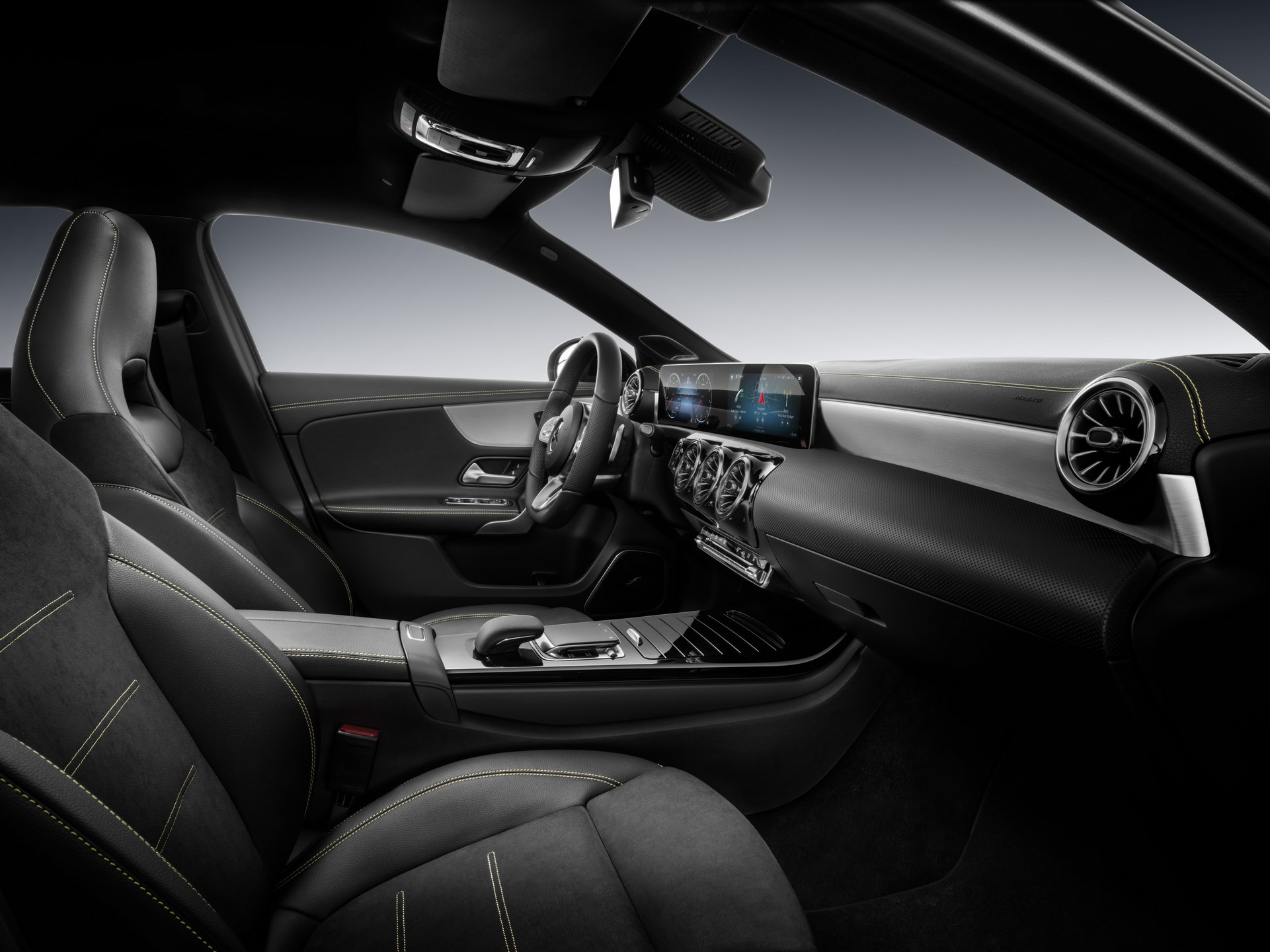 2019-Mercedes-Benz-A-Class-Hatch-70 2019 Mercedes A-Class Grows Up, Gets More Stylish And A Lot Smarter (Live Images)