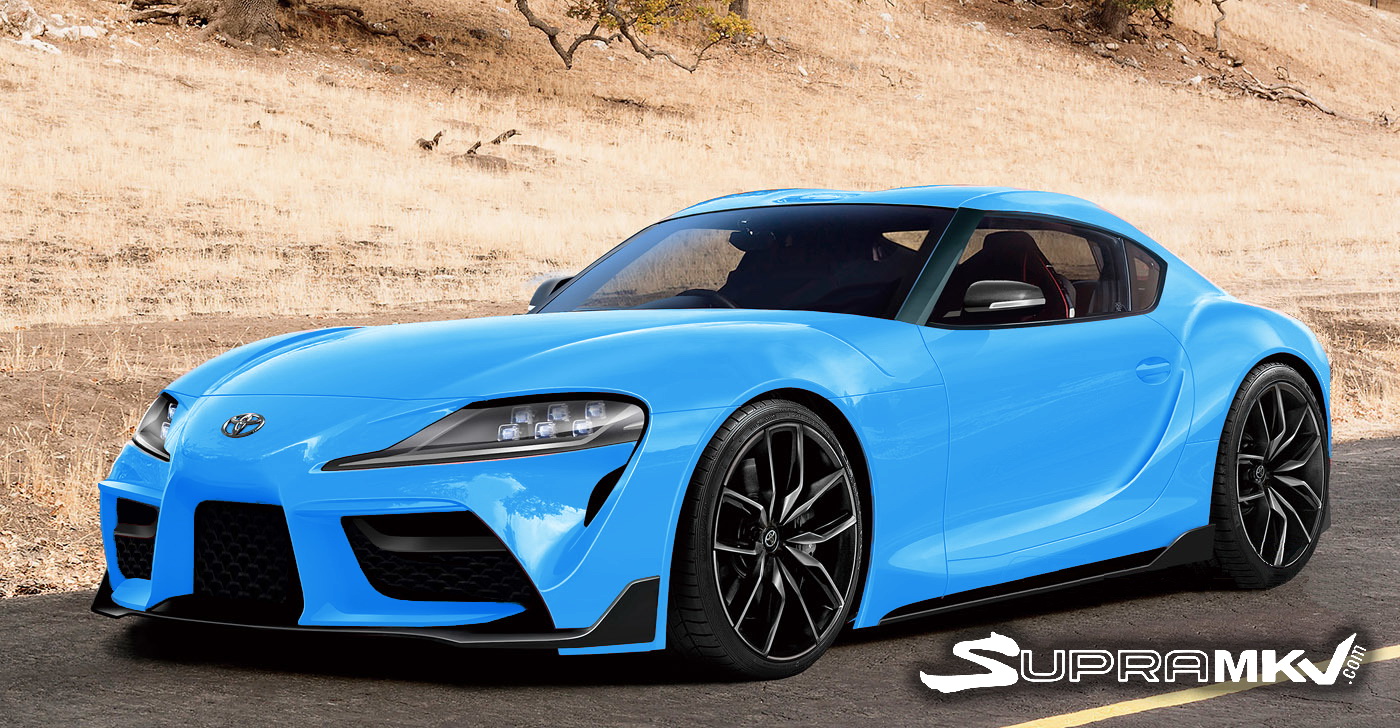 2019-Toyota-Supra-12 New Toyota Supra Begs For Your Attention In These Realistic Renders