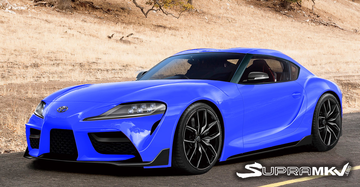 2019-Toyota-Supra-14 New Toyota Supra Begs For Your Attention In These Realistic Renders