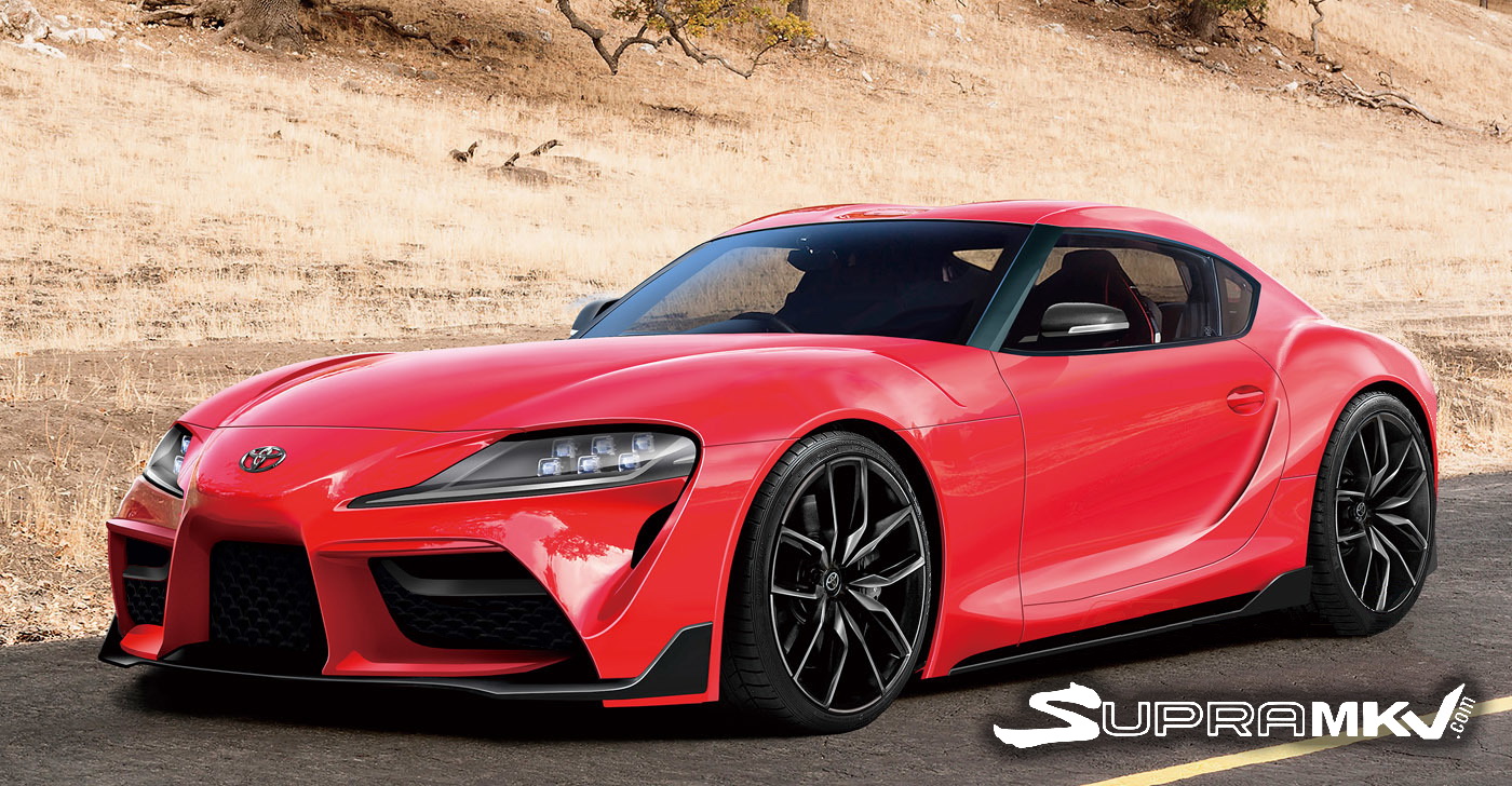 2019-Toyota-Supra-16 New Toyota Supra Begs For Your Attention In These Realistic Renders
