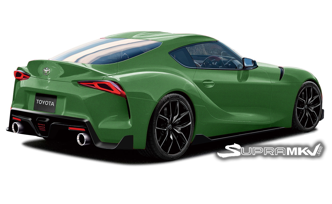 2019-Toyota-Supra-4 New Toyota Supra Begs For Your Attention In These Realistic Renders
