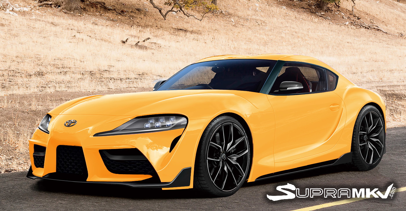 2019-Toyota-Supra-9 New Toyota Supra Begs For Your Attention In These Realistic Renders