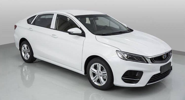  Geely SL Compact Sedan Leaked In China