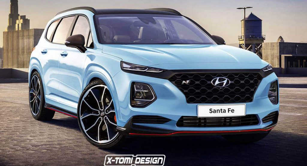  New Hyundai Santa Fe Would Make For An Interesting ‘N’ Performance Model