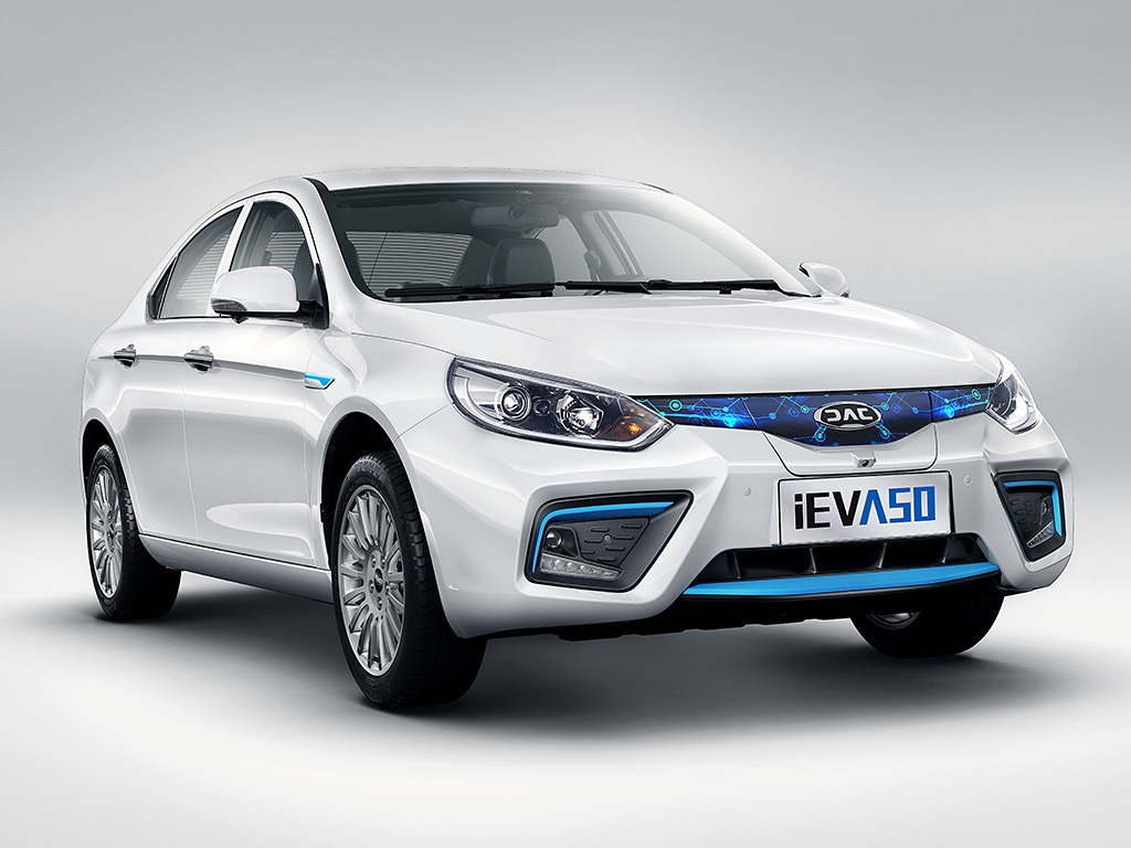 2019-jac-iev-a50-electric-sedan-1 JAC iEV A50 Chinese Sedan Debuts With 500Km Claimed Range