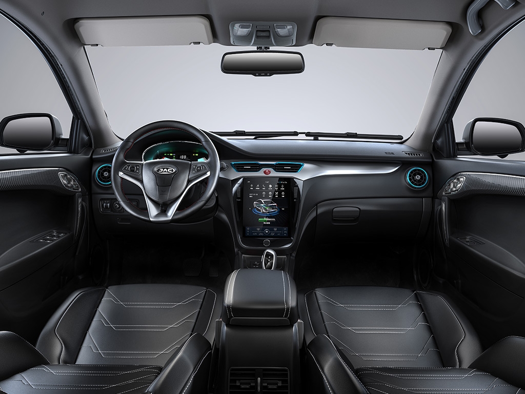 2019-jac-iev-a50-electric-sedan-5 JAC iEV A50 Chinese Sedan Debuts With 500Km Claimed Range