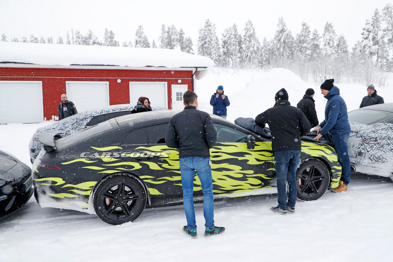 2019-mercedes-amg-gt4-prototypes-21 Mercedes-AMG GT4 Goes All Hot-Rod-ish On Us