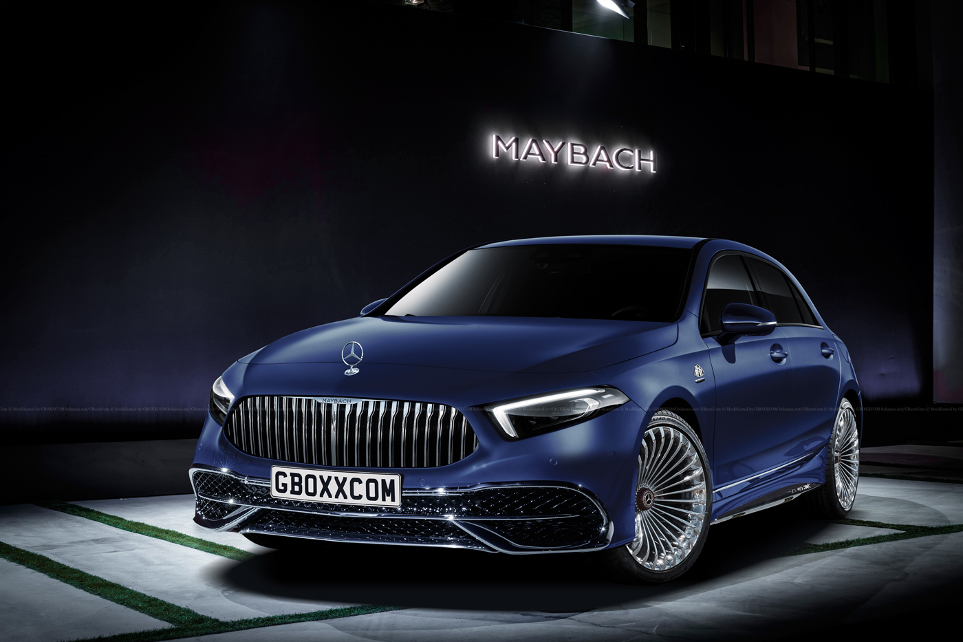 2019-mercedes-maybach-a-class-rendering-1 New A-Class Virtually Becomes The Mercedes-Maybach No One Asked For