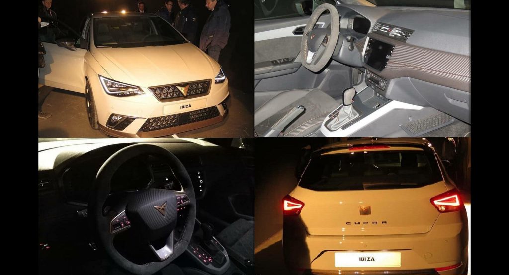  New Seat Ibiza Cupra Leaked Ahead Of Geneva Debut