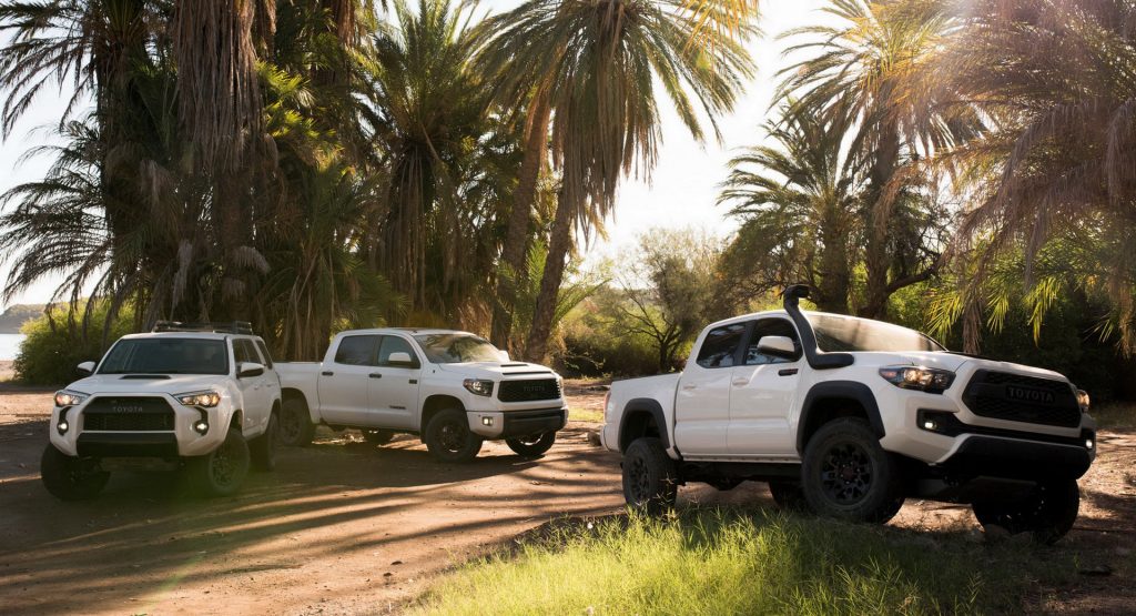  2019 Toyota TRD Pro Trucks Officially Revealed With New Off-Road Suspension