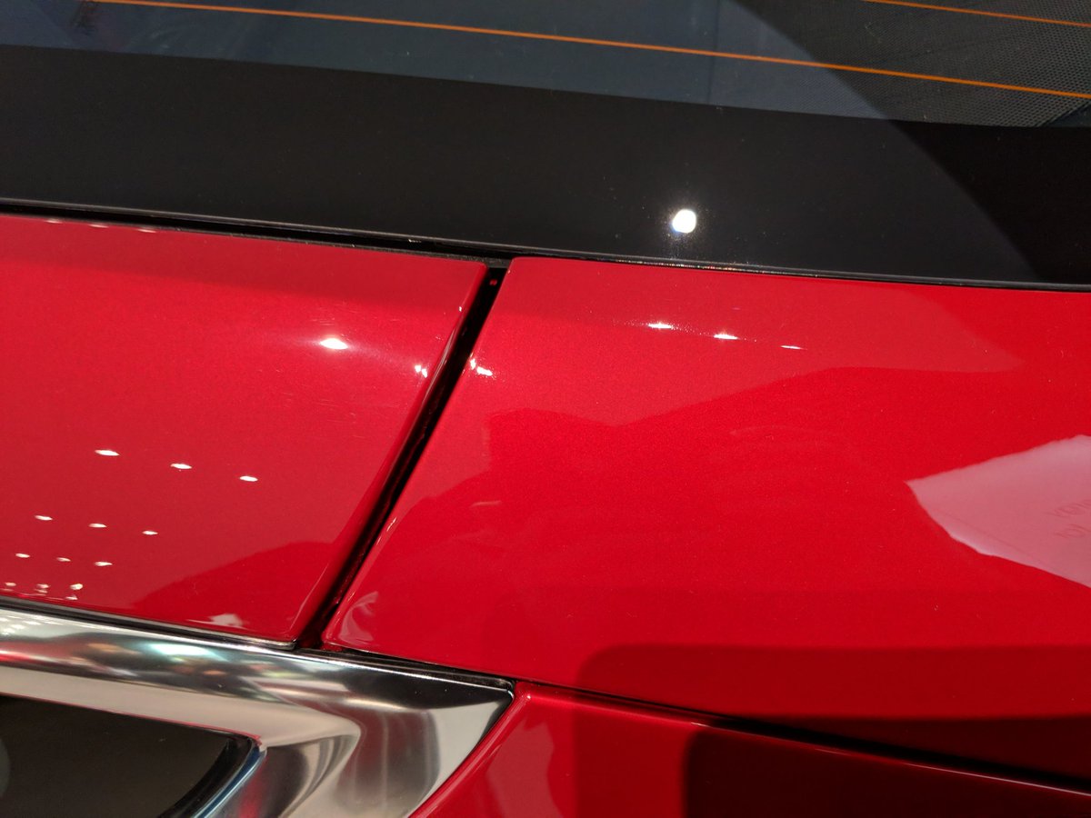 4 Tesla Model 3 Show Car Reveals Poor Quality Control Issues