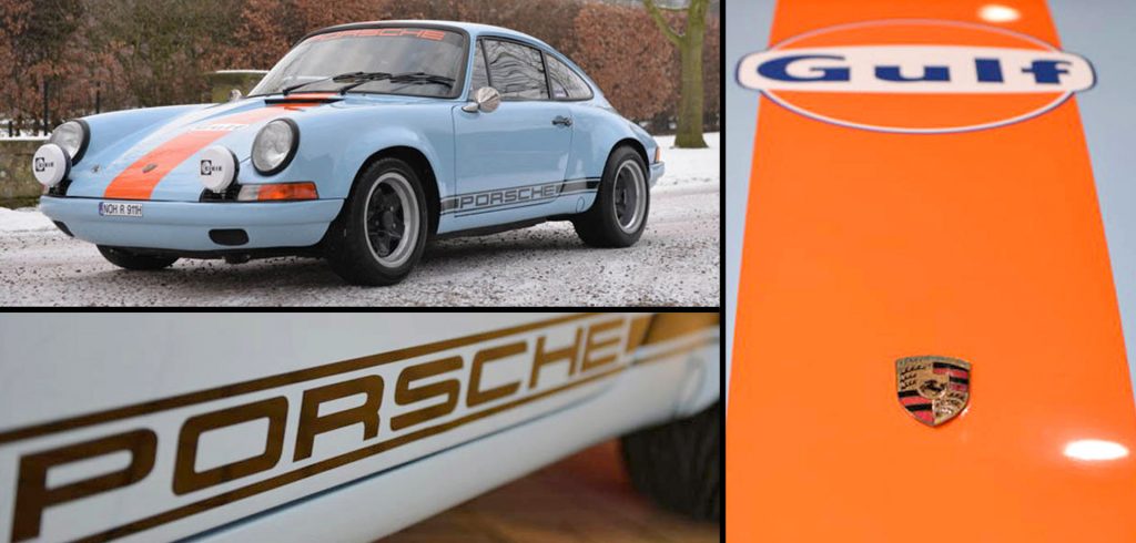  Go Rallying In Style With This Gulf-Liveried 1970 Porsche 911 T