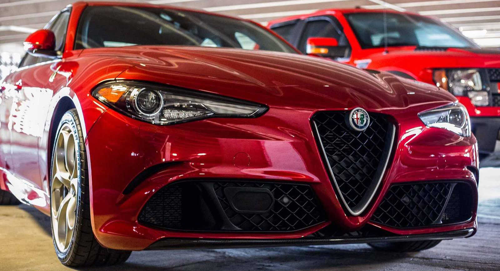Alfa Romeo Giulia Check Out All Of these Amazing Supercars Collecting Dust In An Open Parking Garage