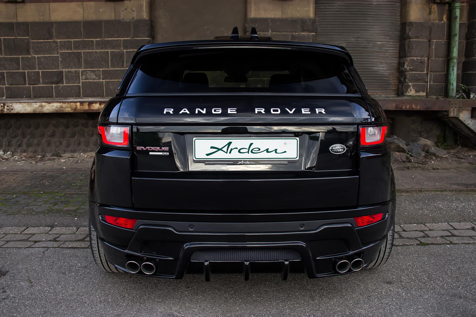 Arden Range Rover Evoque Rear Bumper Insert Arden AR 11 Takes One Last Stab At The Range Rover Evoque Before It’s Replaced