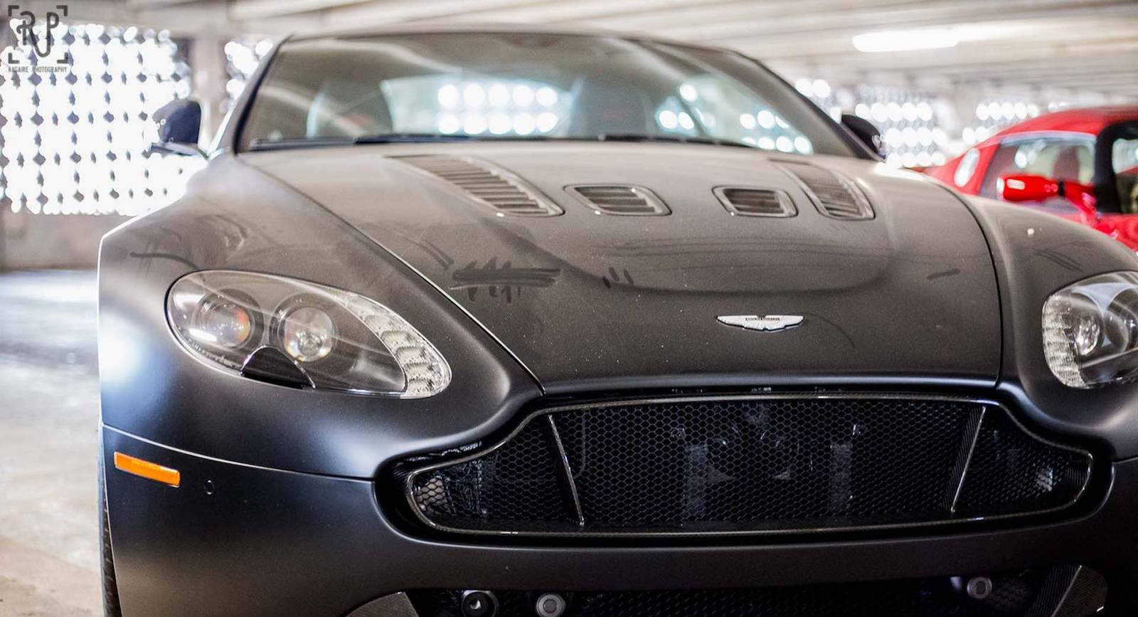 Aston Martin Vantage V12 S Check Out All Of these Amazing Supercars Collecting Dust In An Open Parking Garage