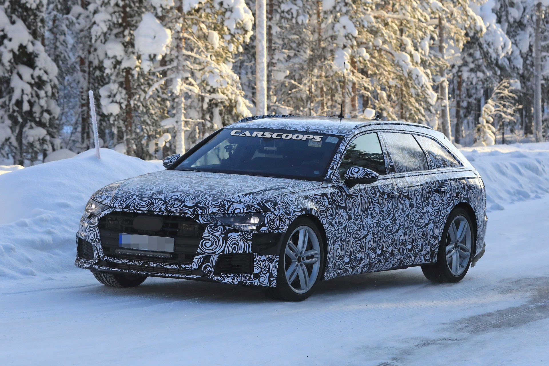 Audi-S6-Avant-04 2019 Audi S6 Avant To Offer Over 450HP From Twin-Turbo V6