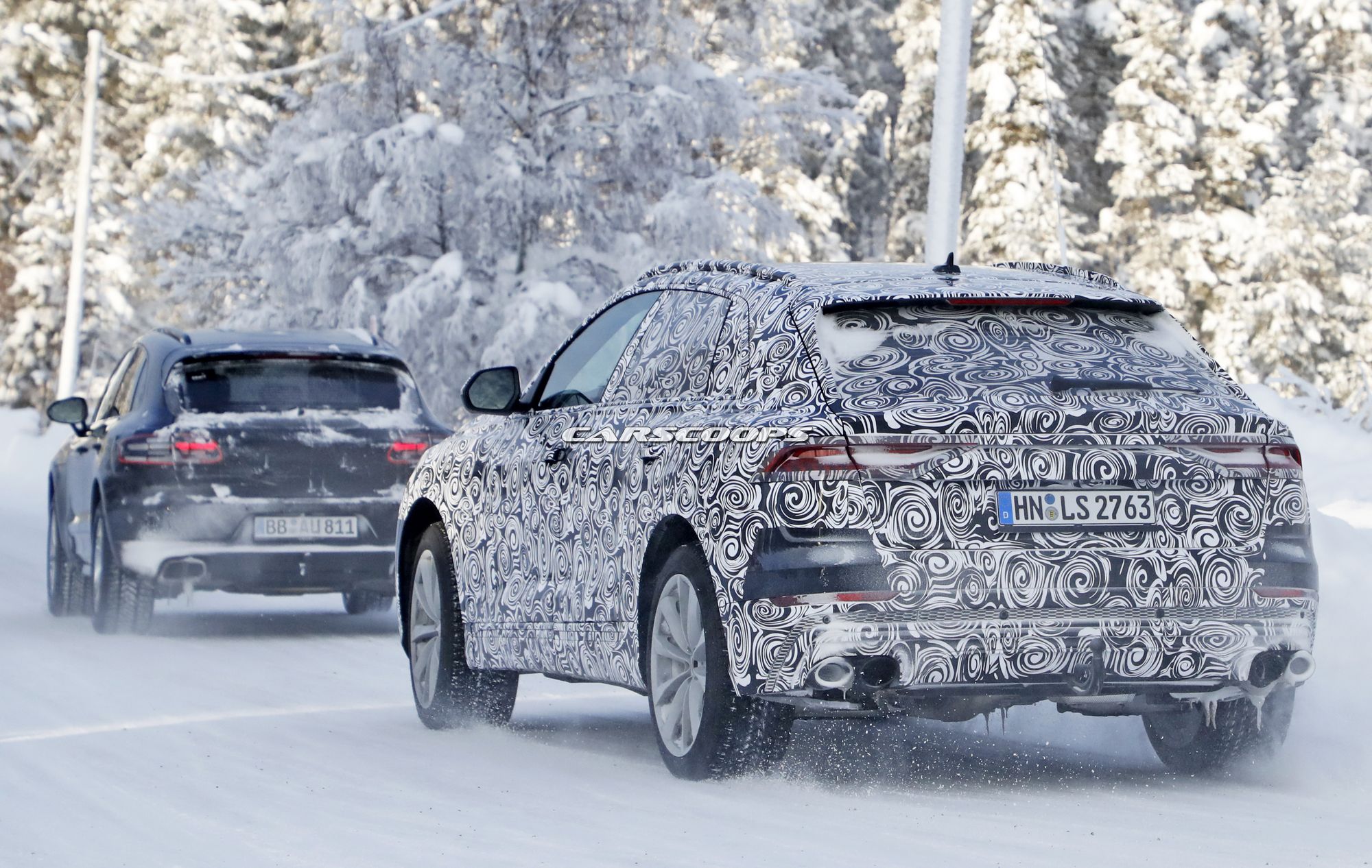 Audi-SQ8-Spy-Shots-12 2019 Audi Q8 Teased As Company Previews Upcoming Video Series