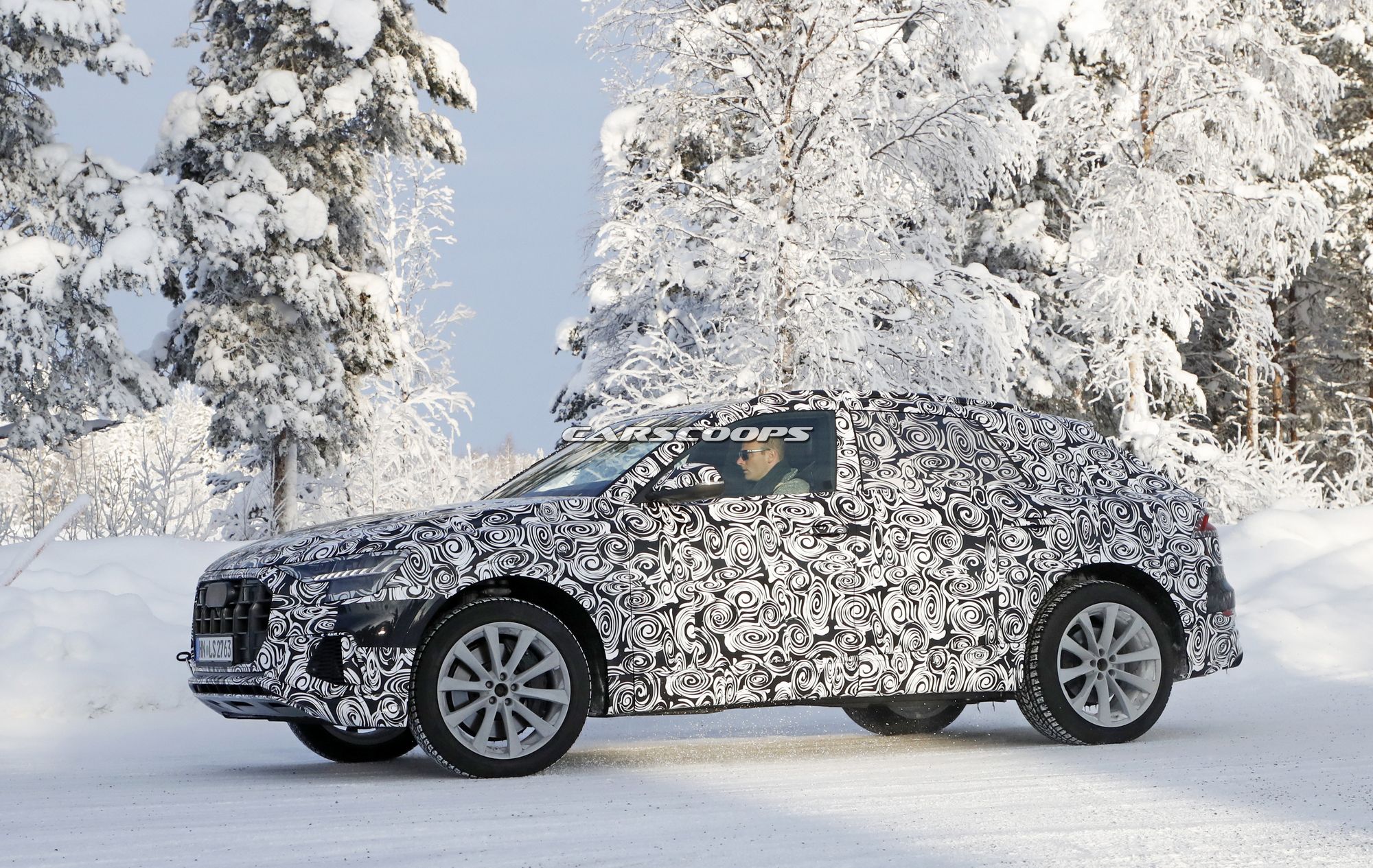 Audi-SQ8-Spy-Shots-6 2019 Audi Q8 Teased As Company Previews Upcoming Video Series