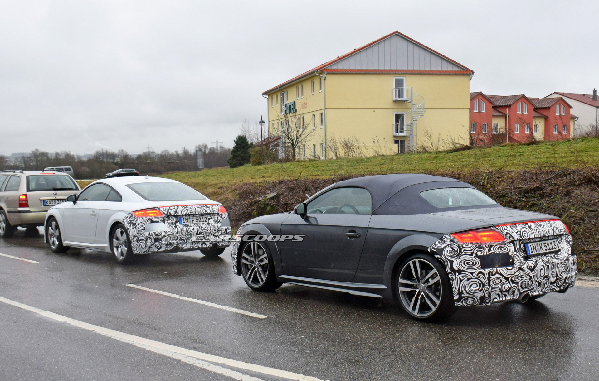 Audi-TTS-3 2019 Audi TTS Plays It Safe With Minor Styling Tweaks