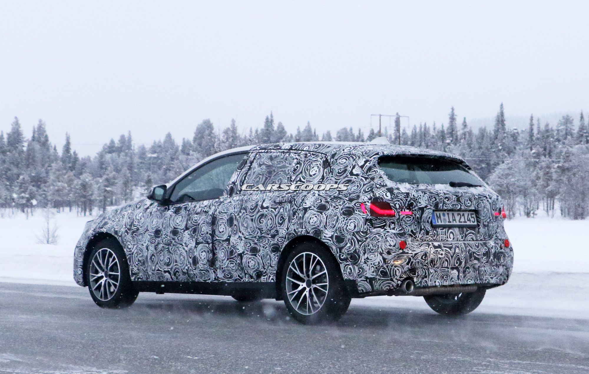 BMW-1-Series-Spy-Shots-16 2019 BMW 1-Series Preparing For War With New A-Class
