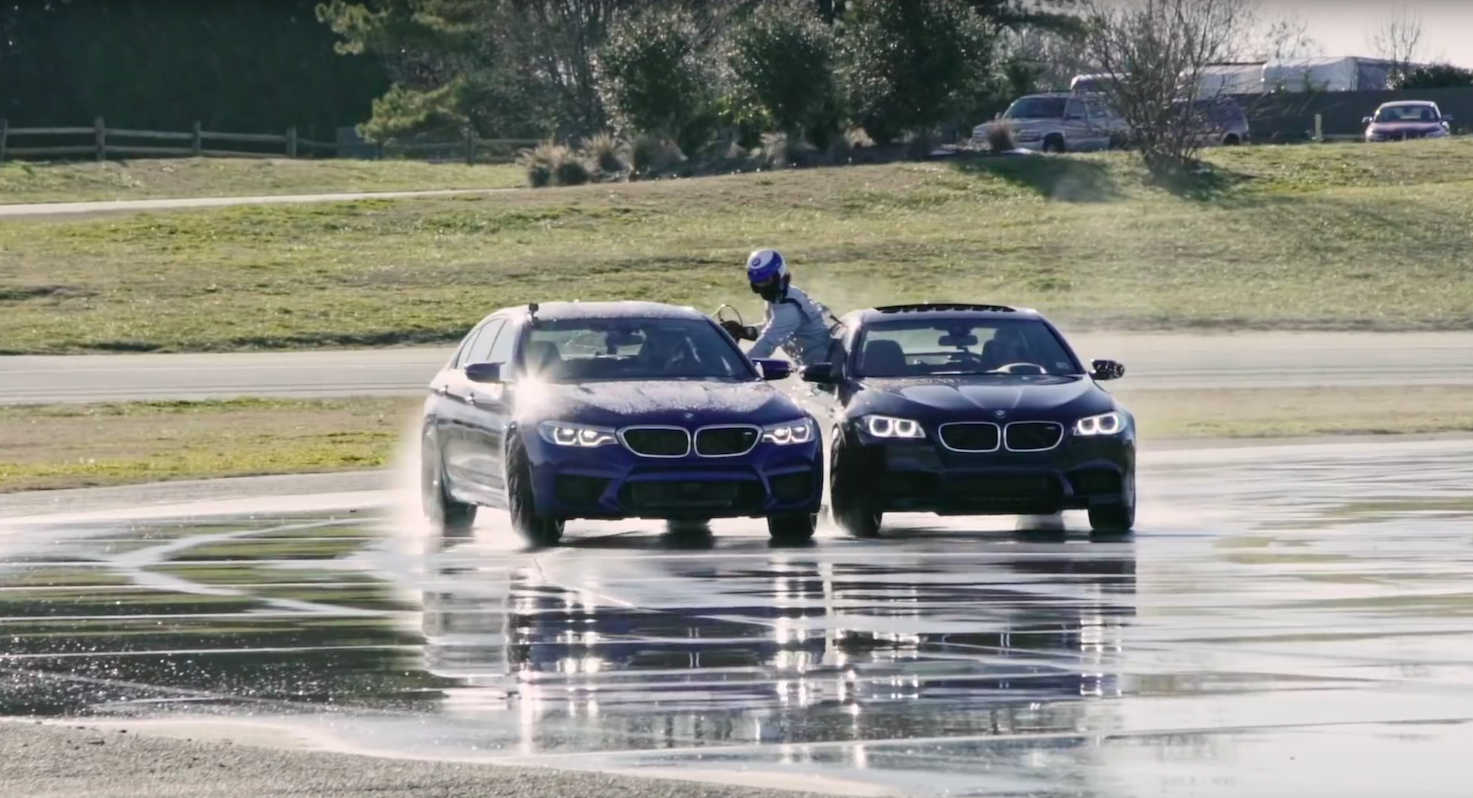 BMW M5 Drifting Bluetooth Almost Ruined BMW’s Attempt At Setting New Drift Record