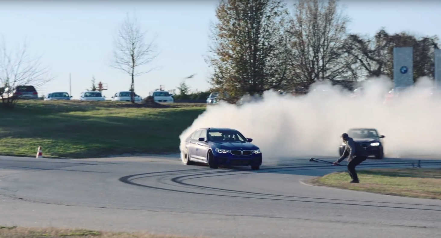 BMW M5 Drifting Bluetooth Almost Ruined BMW’s Attempt At Setting New Drift Record