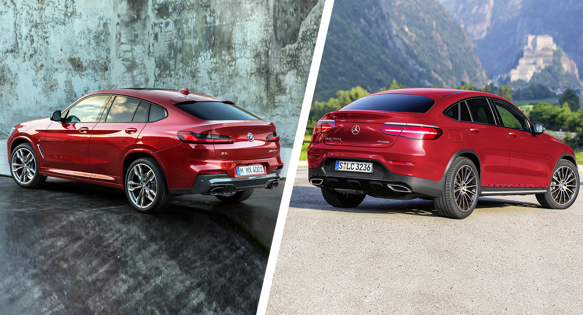 New BMW X4 Or Mercedes GLC Coupe Yes, That’s A Tough One