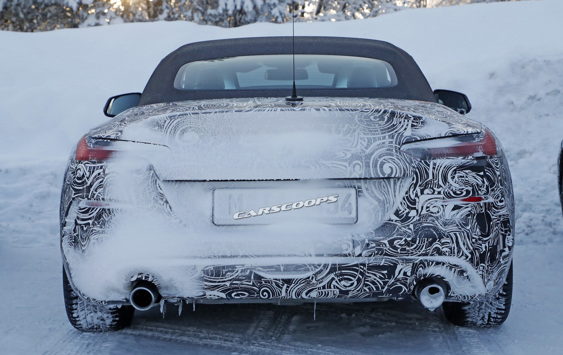 BMW-Z4-16 2019 BMW Z4 And 3-Series Scooped Next To New Toyota Supra