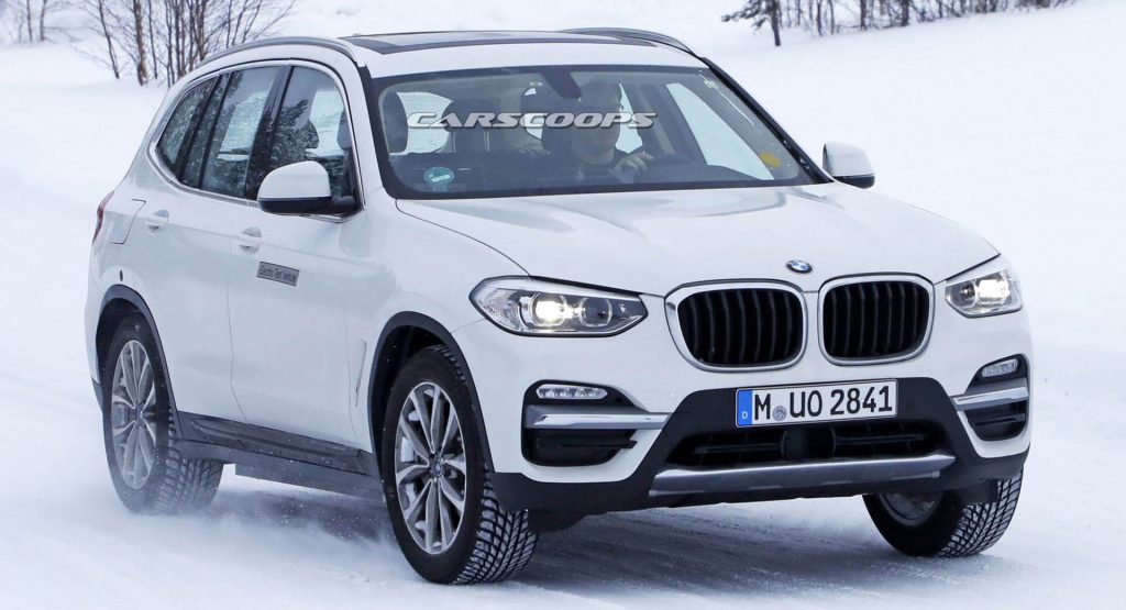  BMW iX3 Prototype Scooped With An Electric Powertrain