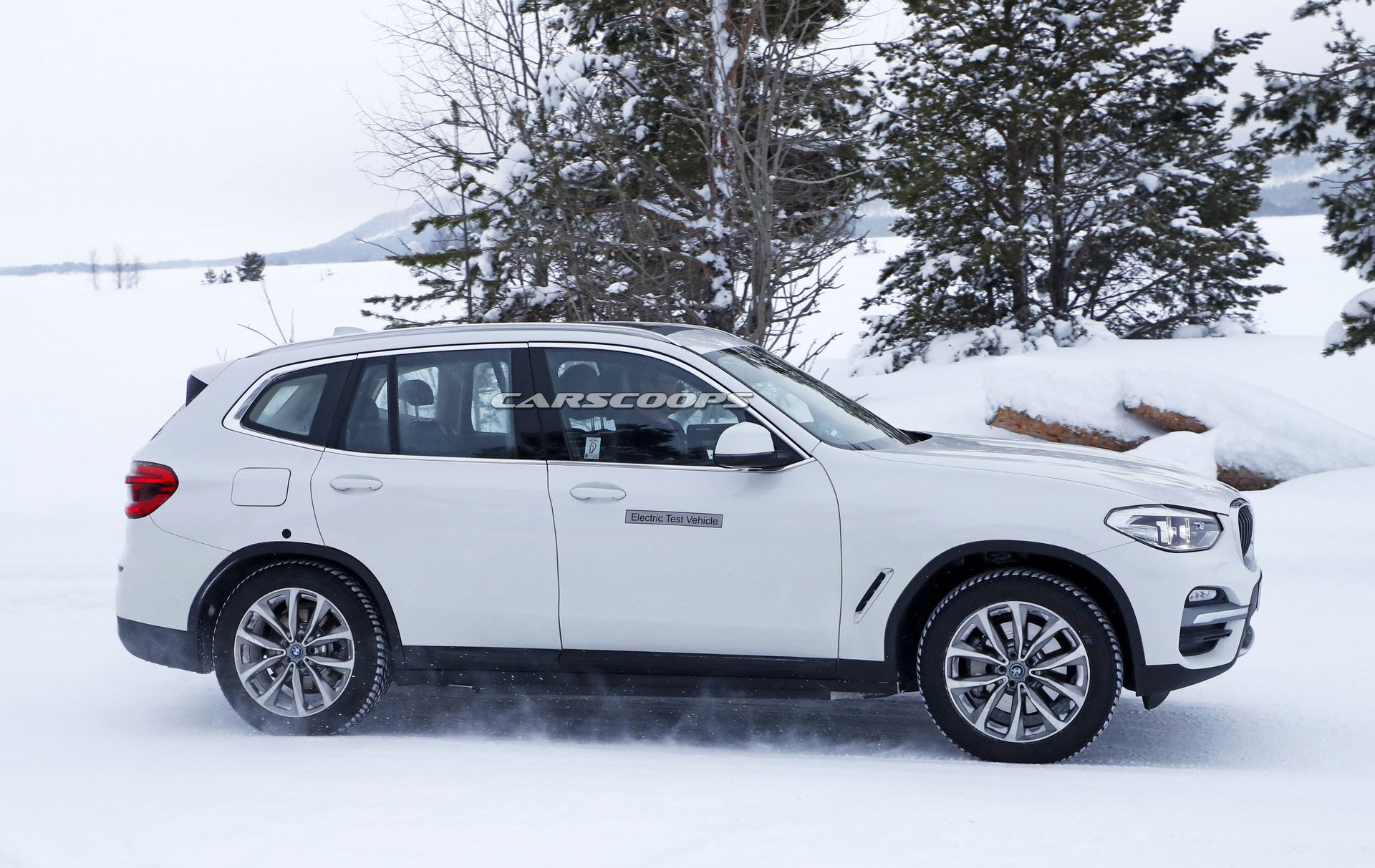 BMW-iX3-3 BMW iX3 Prototype Scooped With An Electric Powertrain