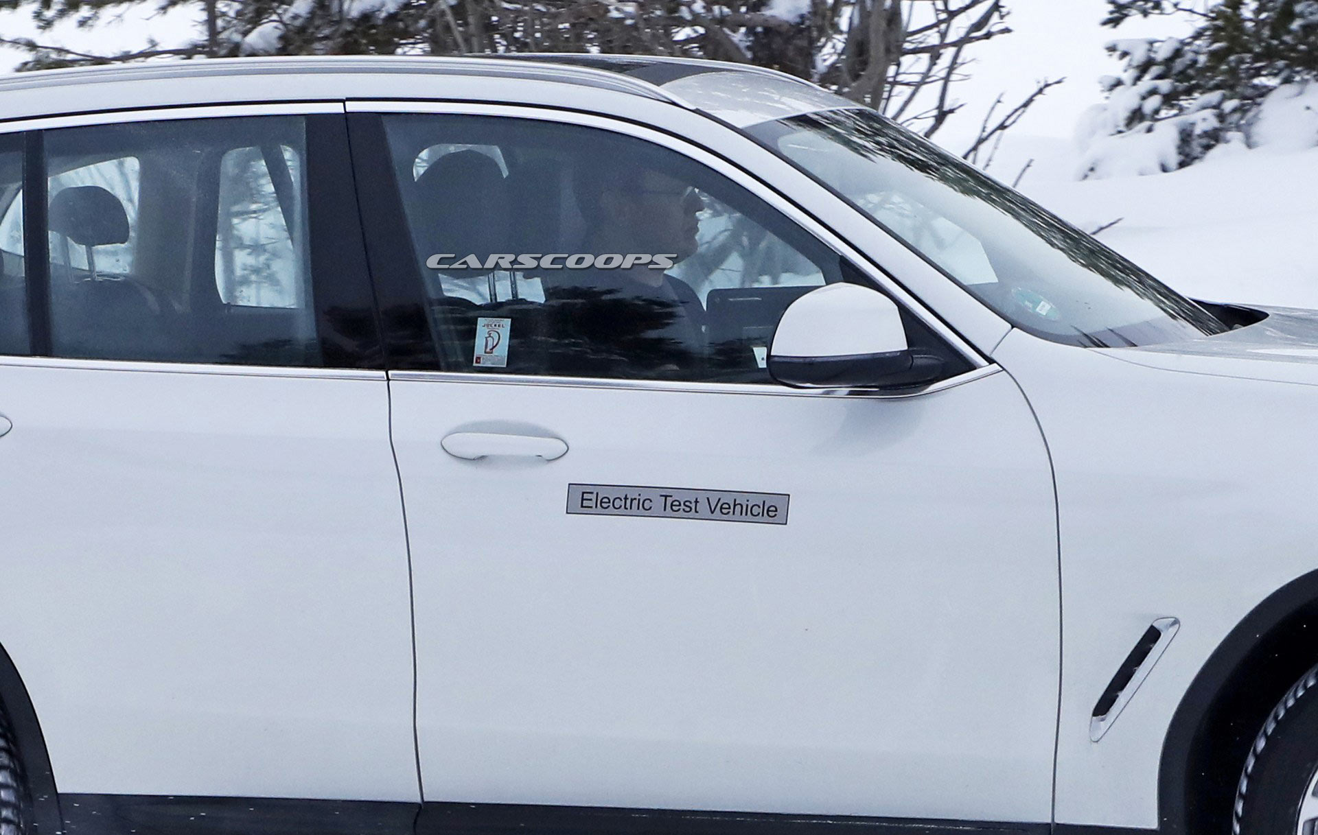 BMW-iX3-4 BMW iX3 Prototype Scooped With An Electric Powertrain