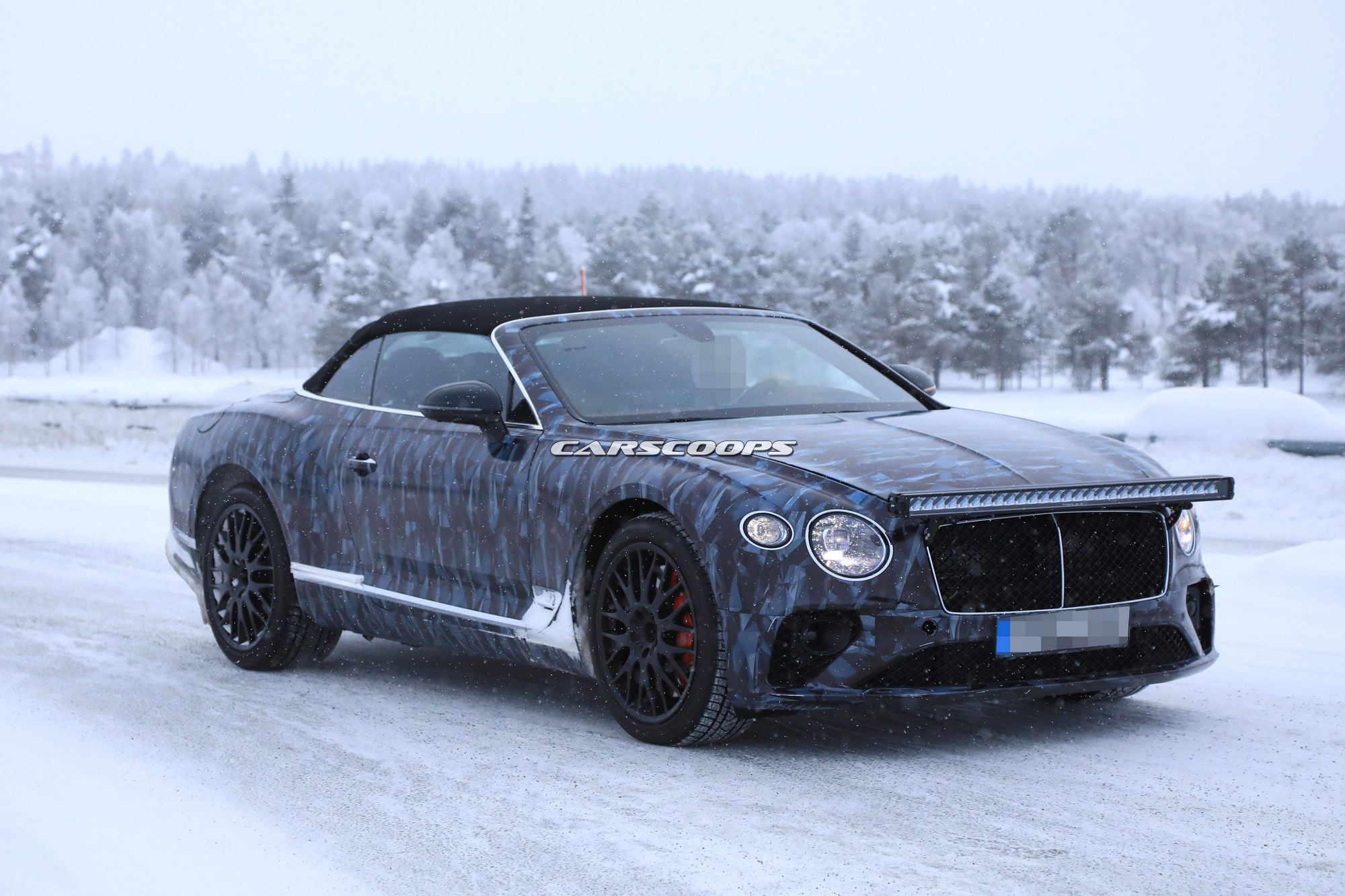 Bentley-Continental-GTC-Spy-Shots-15 2019 Bentley Continental GTC Almost Ready To Take On Mercedes S65 Cabrio