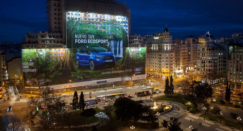  Ford Creates World’s Largest Billboard For The New EcoSport