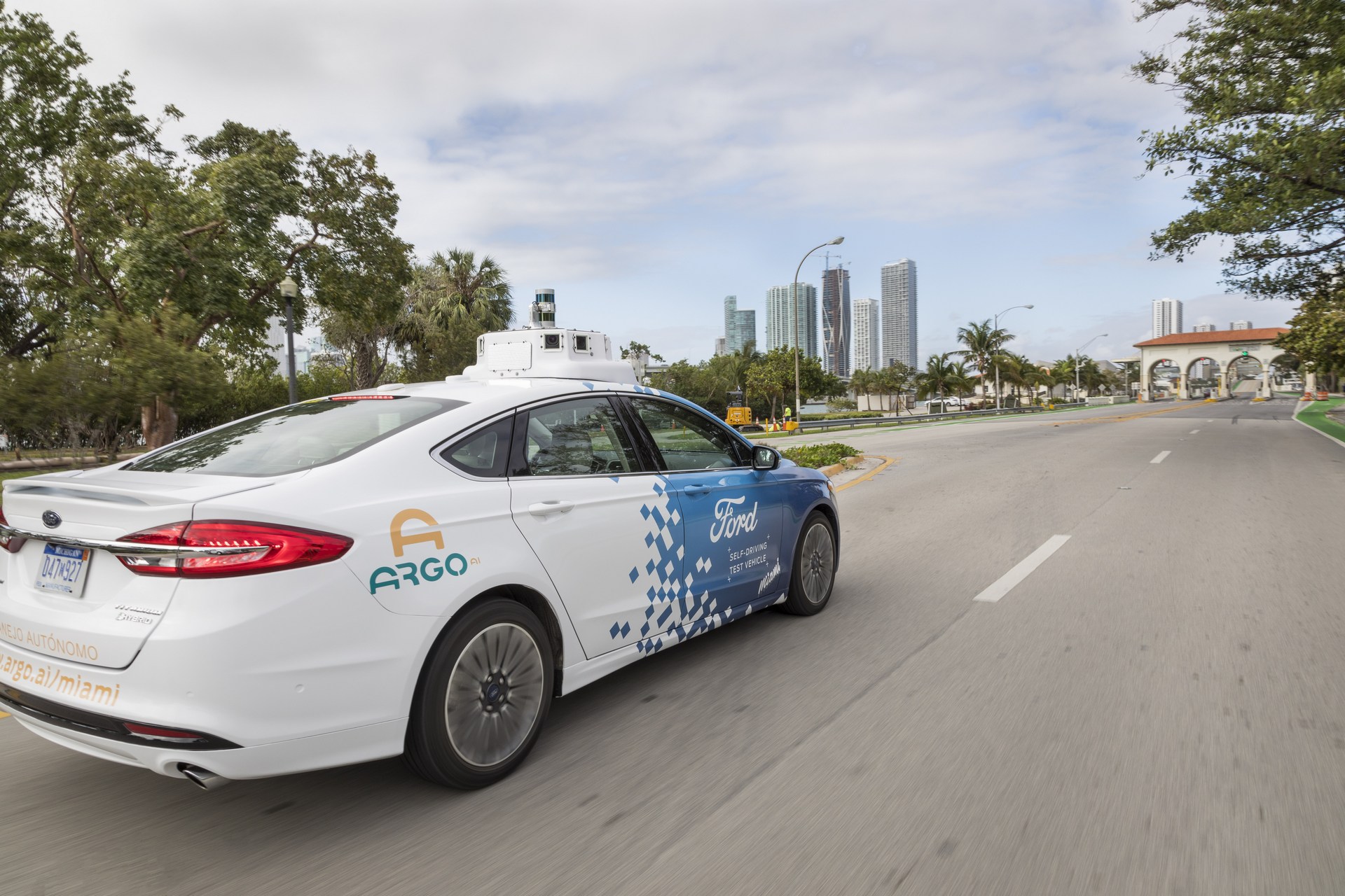 Ford Autonomous Vehicle Testing in Miami Ford Brings Autonomous Delivery Service To Miami