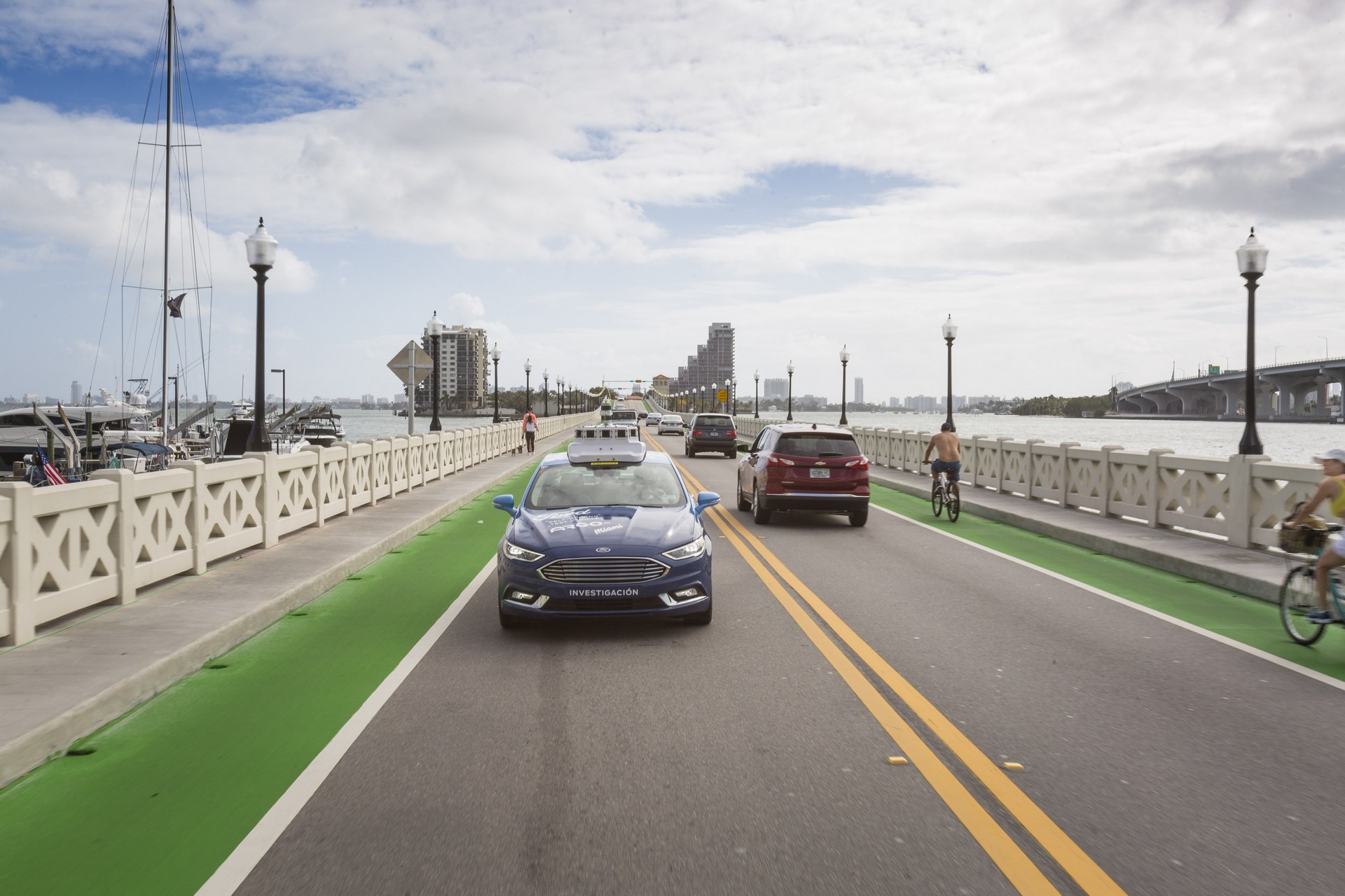 Ford Autonomous Vehicle Testing in Miami Ford Brings Autonomous Delivery Service To Miami