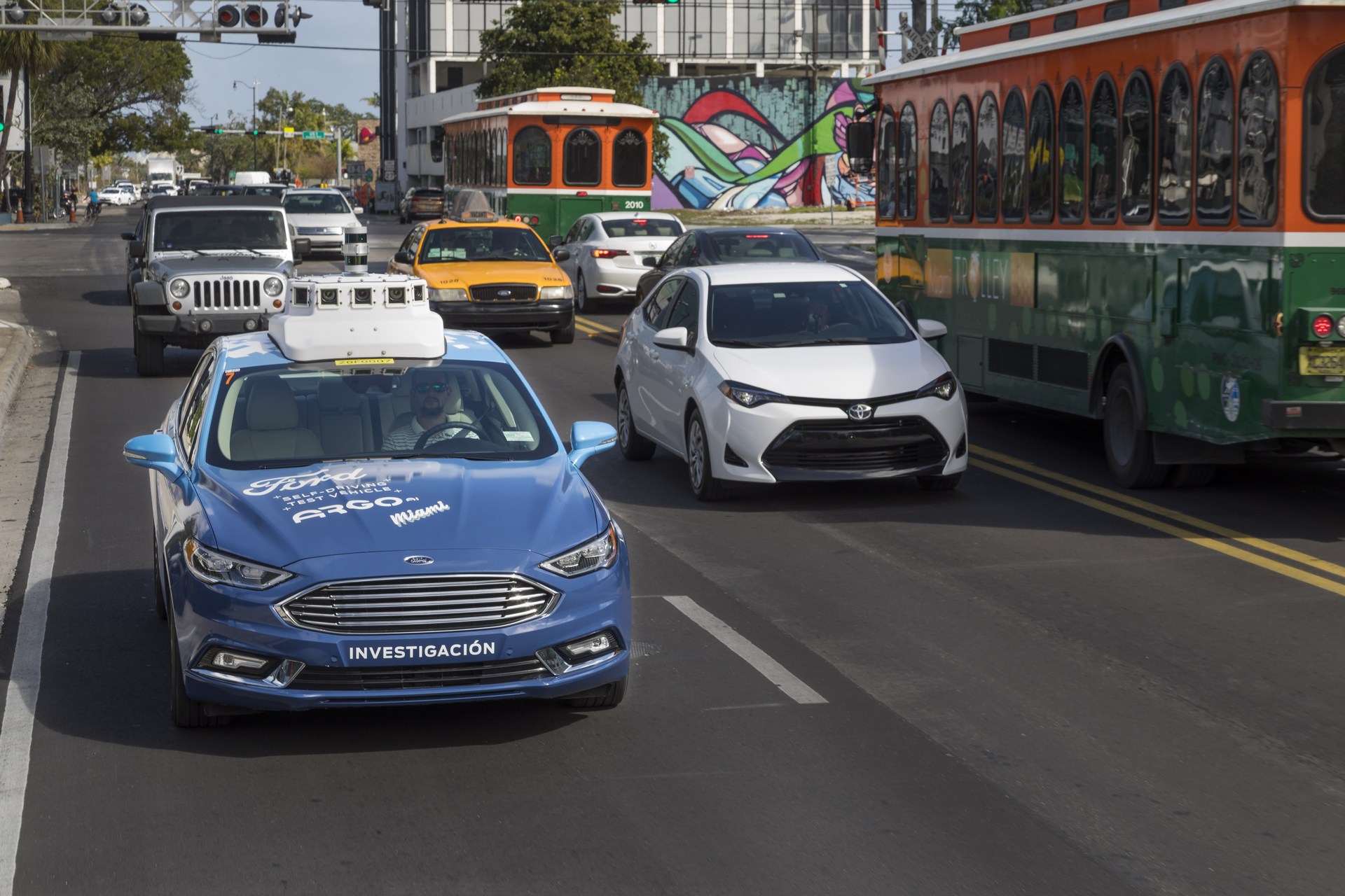 Ford Autonomous Vehicle Testing in Miami Ford Brings Autonomous Delivery Service To Miami