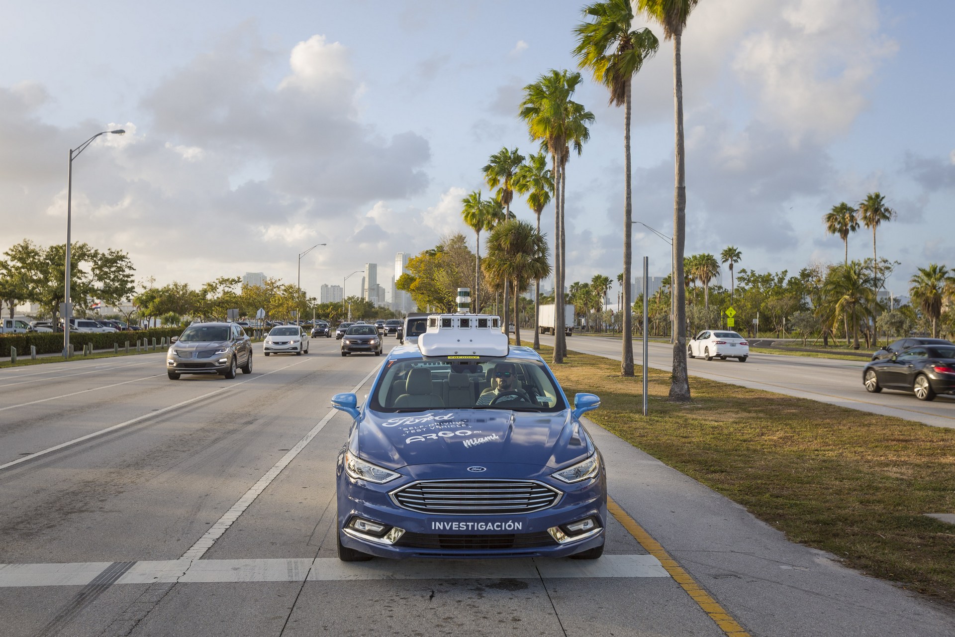 Ford Autonomous Vehicle Testing in Miami Ford Brings Autonomous Delivery Service To Miami
